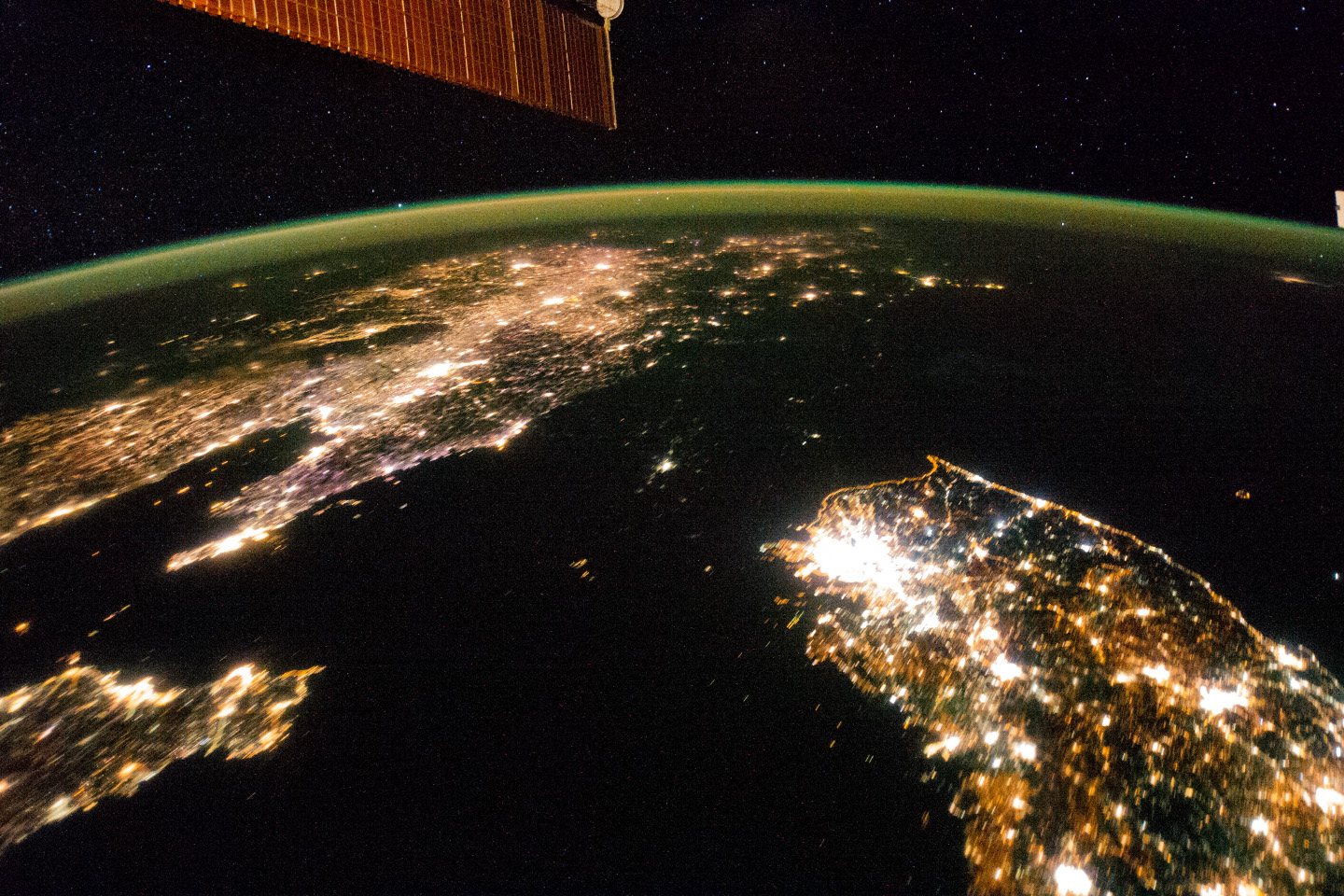 국제우주정거장 ISS에서 2014.01.30 촬영한 영상